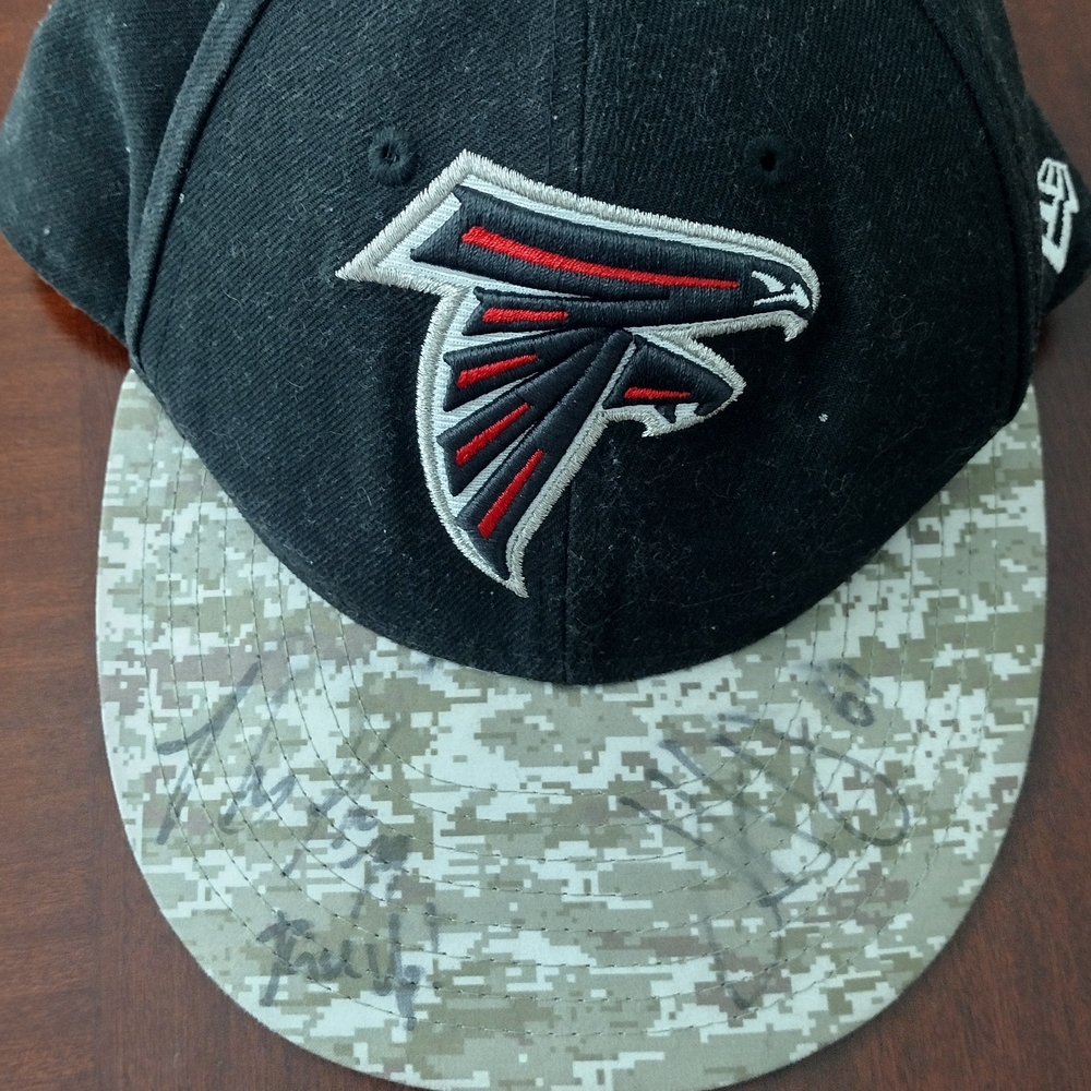 Falcon Logo Cap with Camo Brim